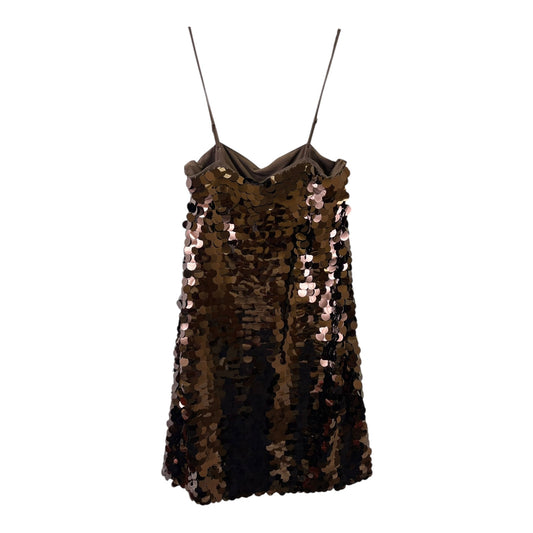 Dress Casual Short By A New Day In Brown, Size:Xs