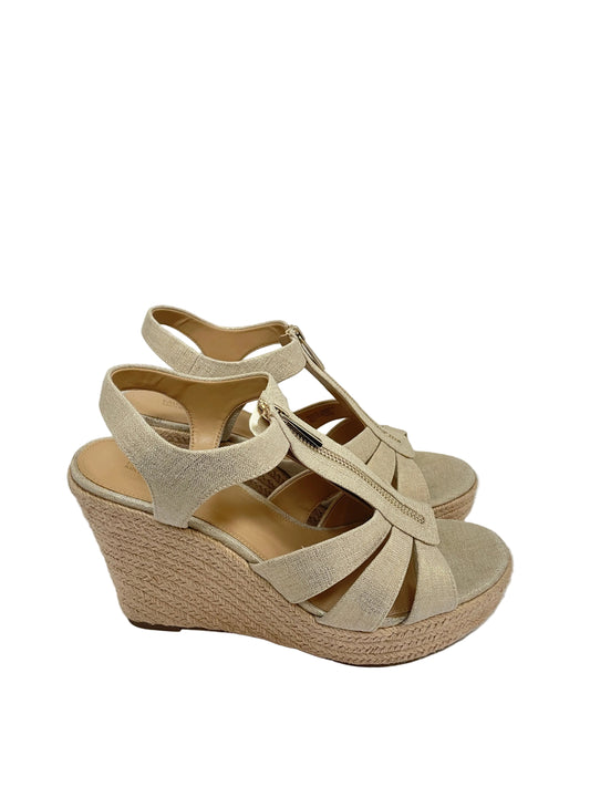 Shoes Designer By Michael Kors In Tan, Size:10