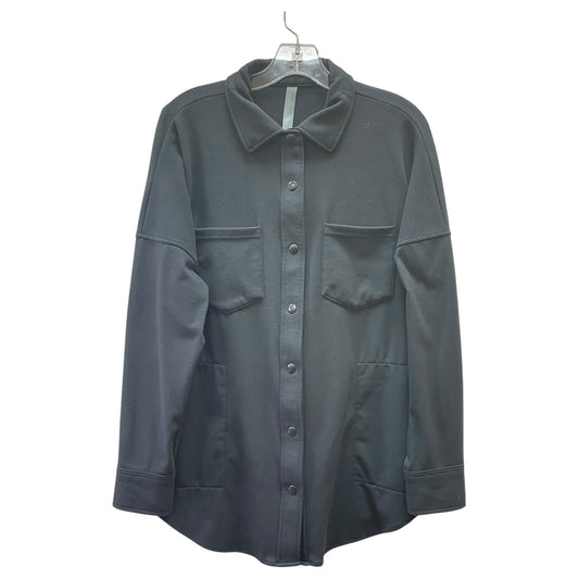Jacket Shirt By Mondetta In Black, Size:M