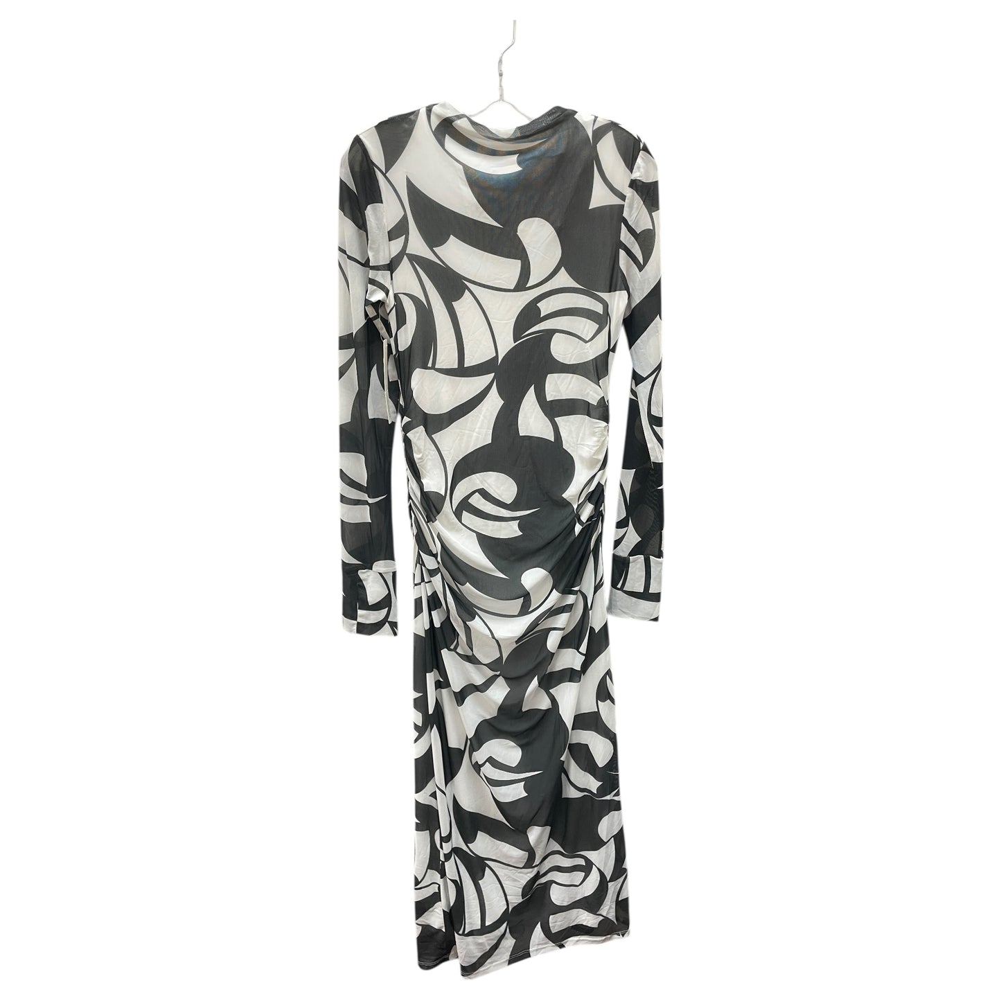 Dress Casual Maxi By Farm Rio In Black & White, Size:M