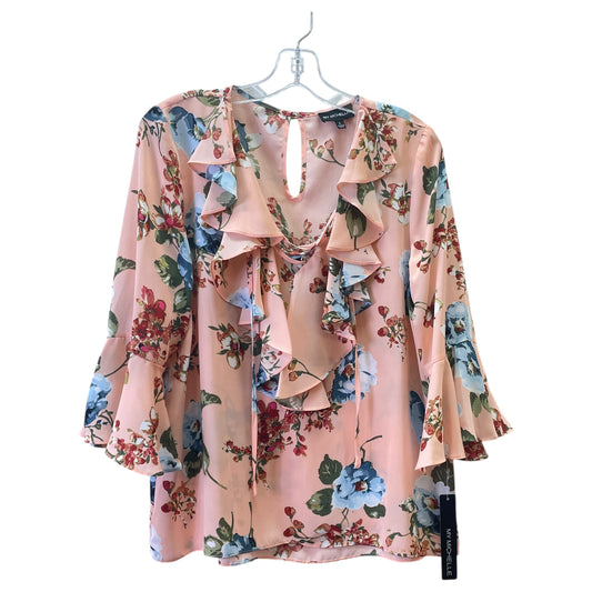 Top Ls By My Michelle In Peach, Size:L