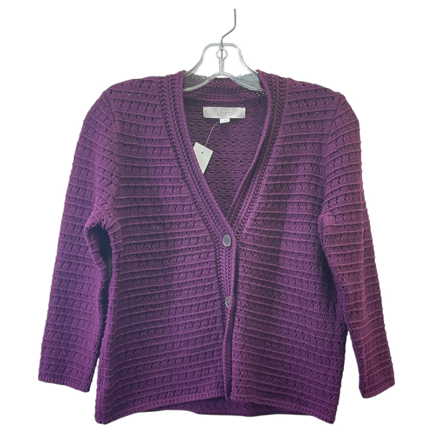 Sweater By Loft In Purple, Size:L