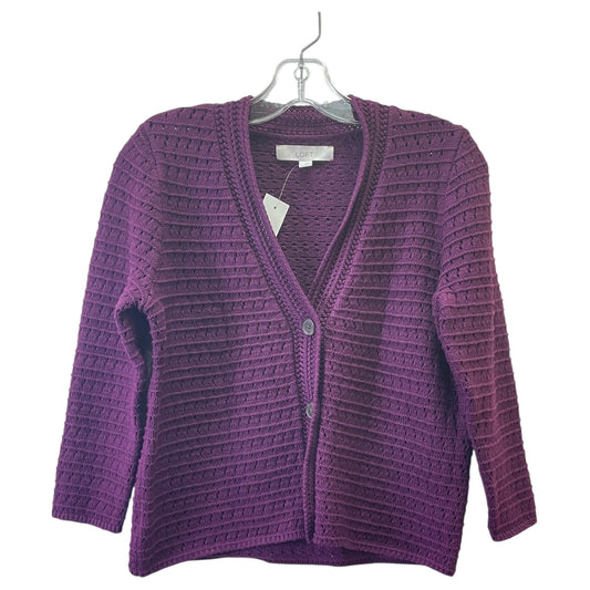 Sweater By Loft In Purple, Size:L