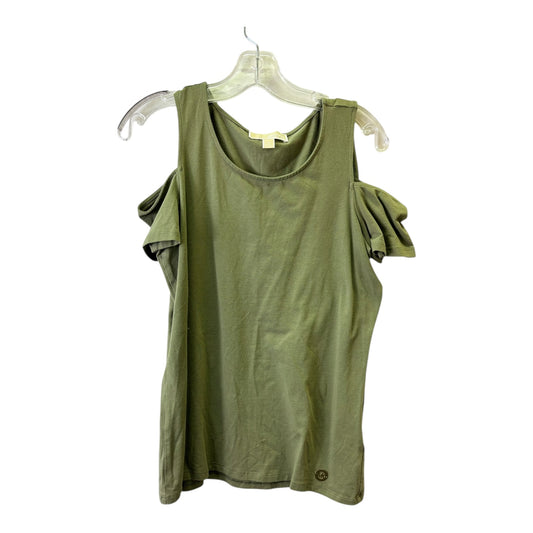 Top Ss By Michael By Michael Kors In Green, Size:M