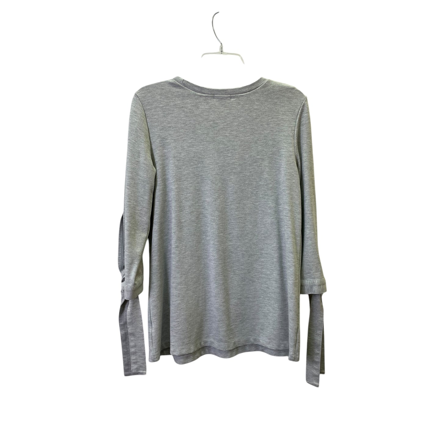 Top 3/4 Sleeve By Halogen In Grey, Size:M