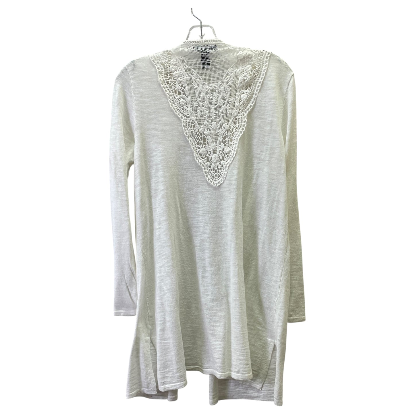Cardigan By Style And Company In White, Size:L