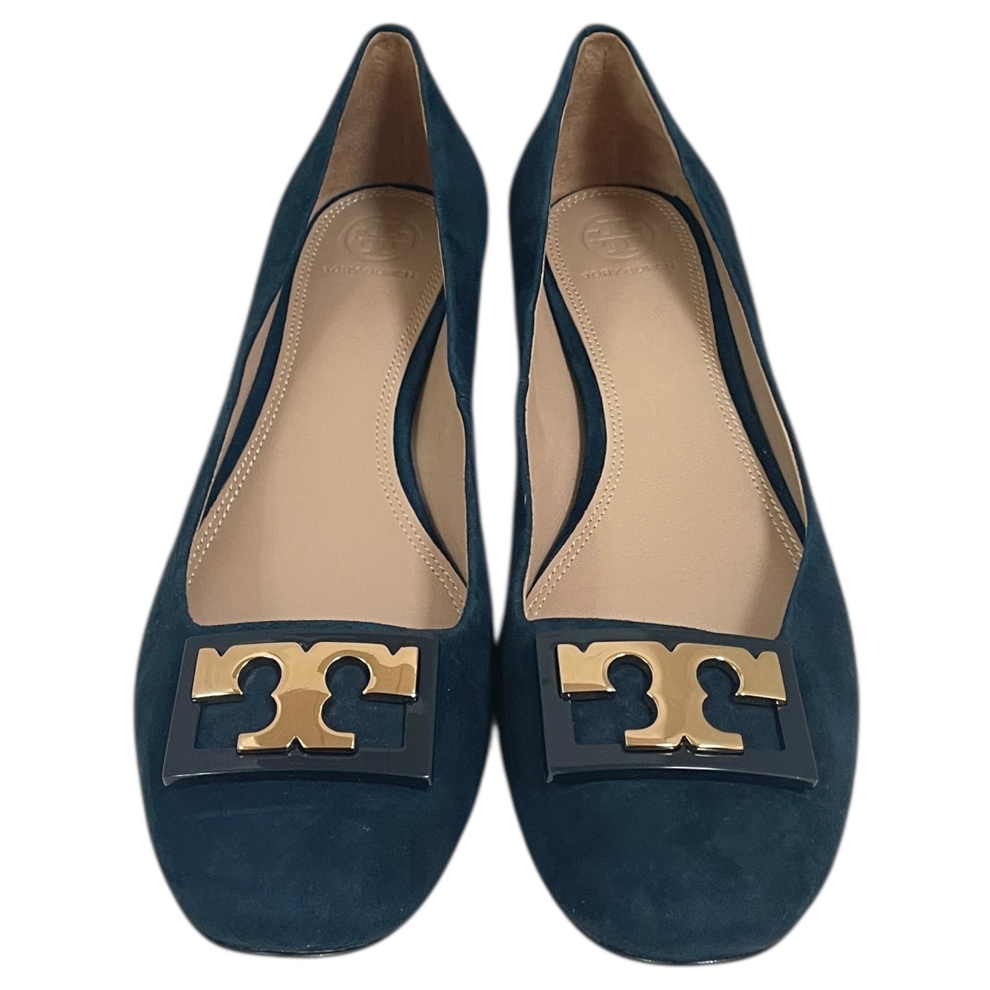 Shoes Designer By Tory Burch In Blue, Size:10