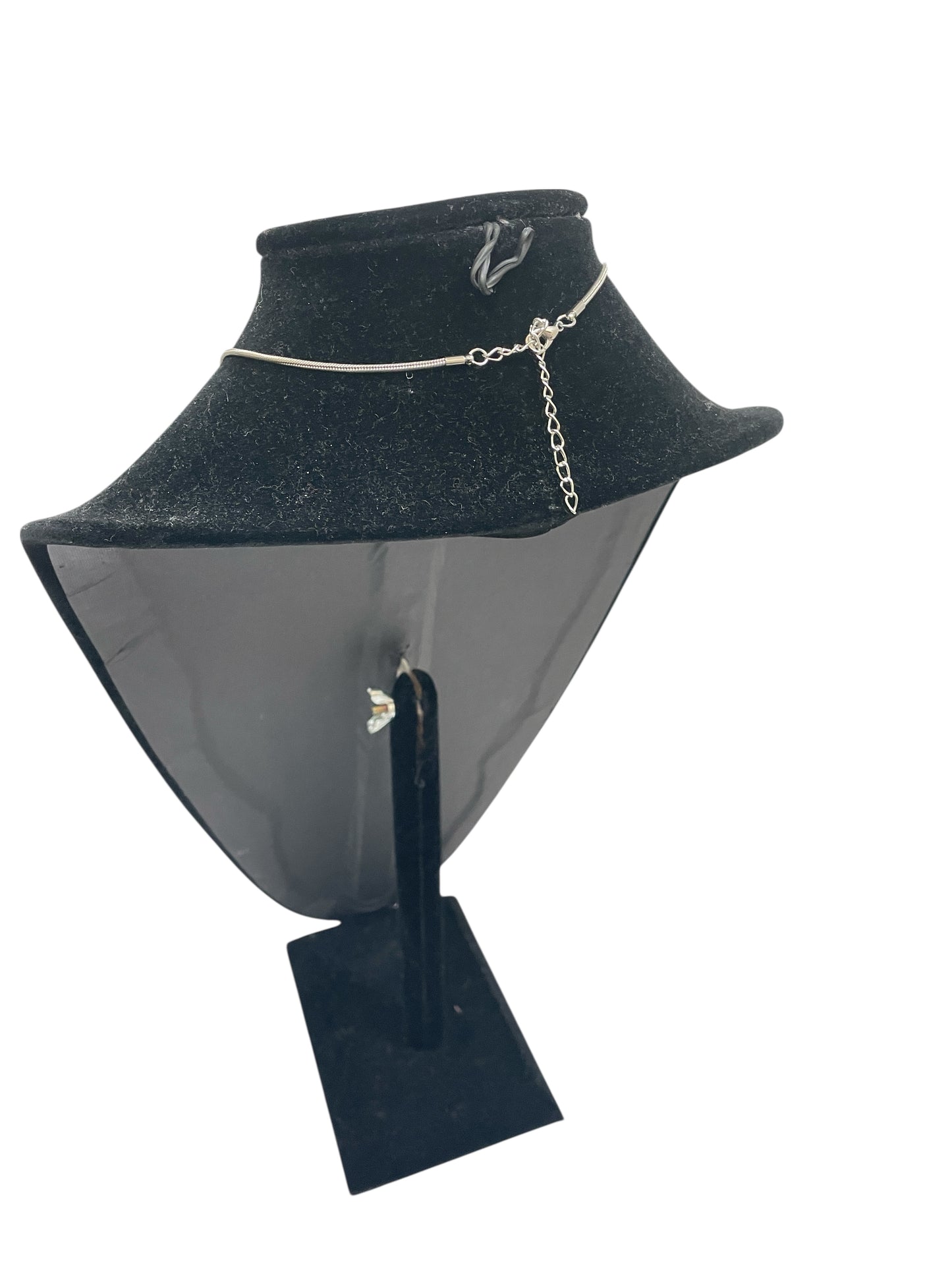 Necklace Pendant By Clothes Mentor In Blue & Silver