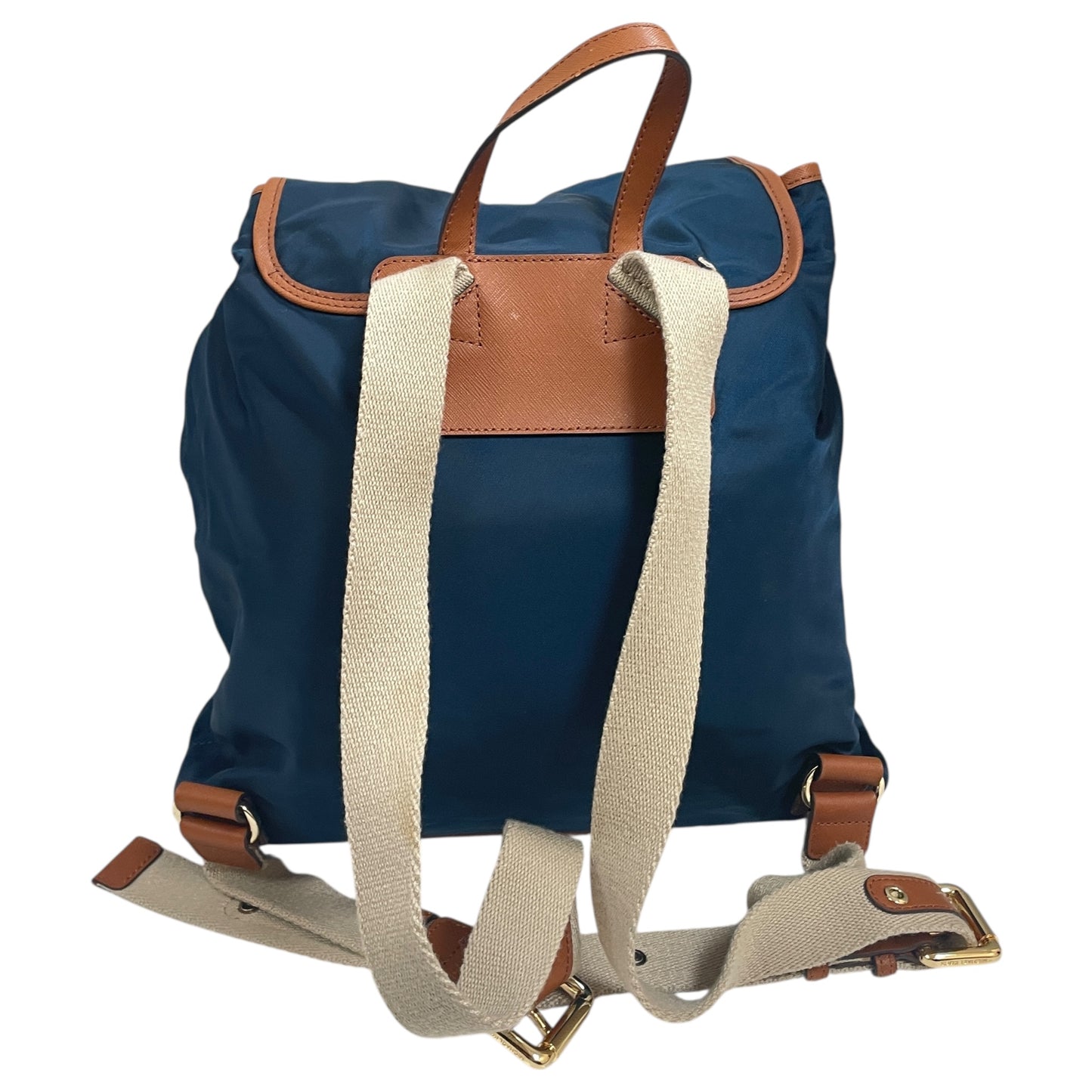 Backpack Designer By Michael Kors In Blue, Size:Medium