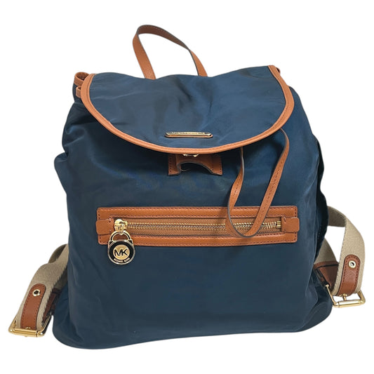 Backpack Designer By Michael Kors In Blue, Size:Medium