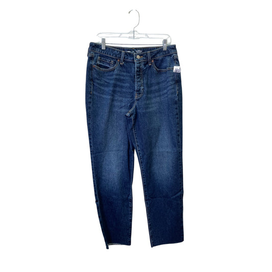 Jeans Straight By Old Navy In Blue Denim, Size:12