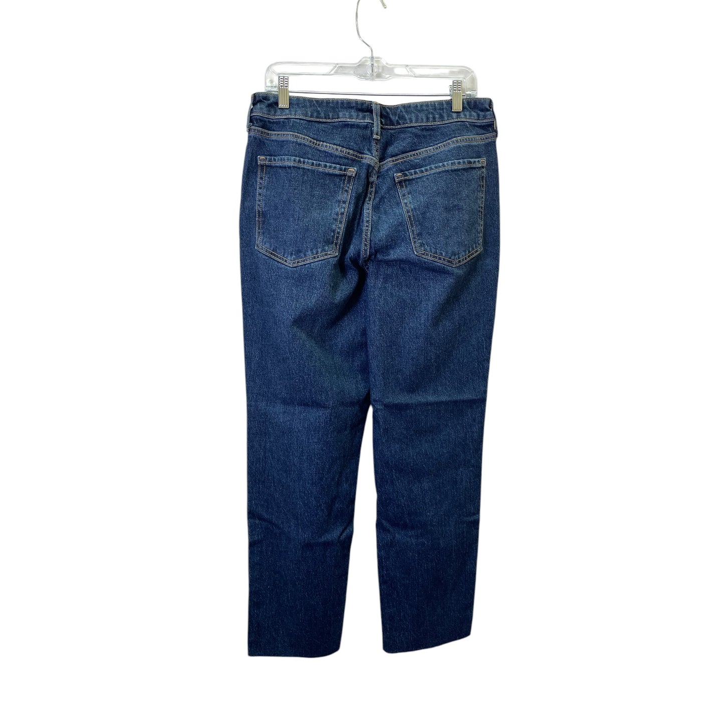 Jeans Straight By Old Navy In Blue Denim, Size:12