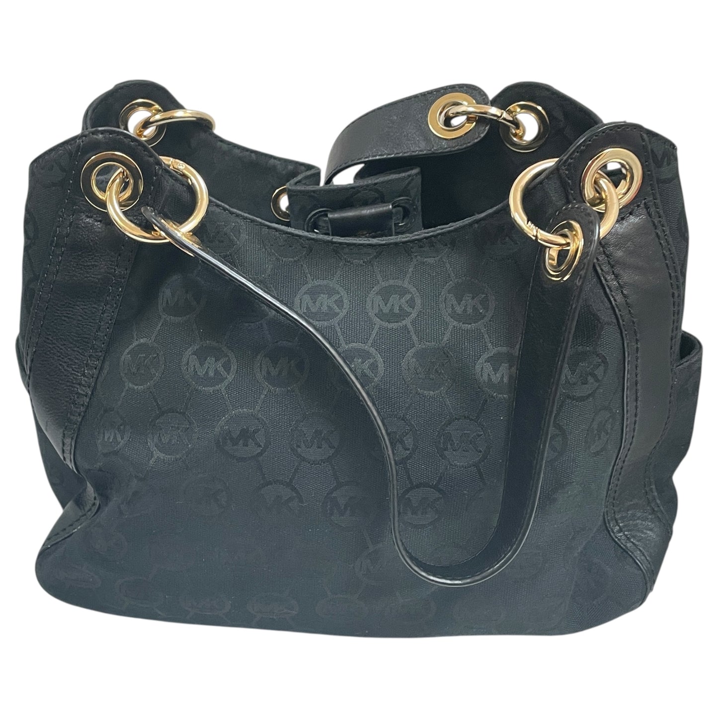 Handbag Designer By Michael Kors In Black, Size:Medium