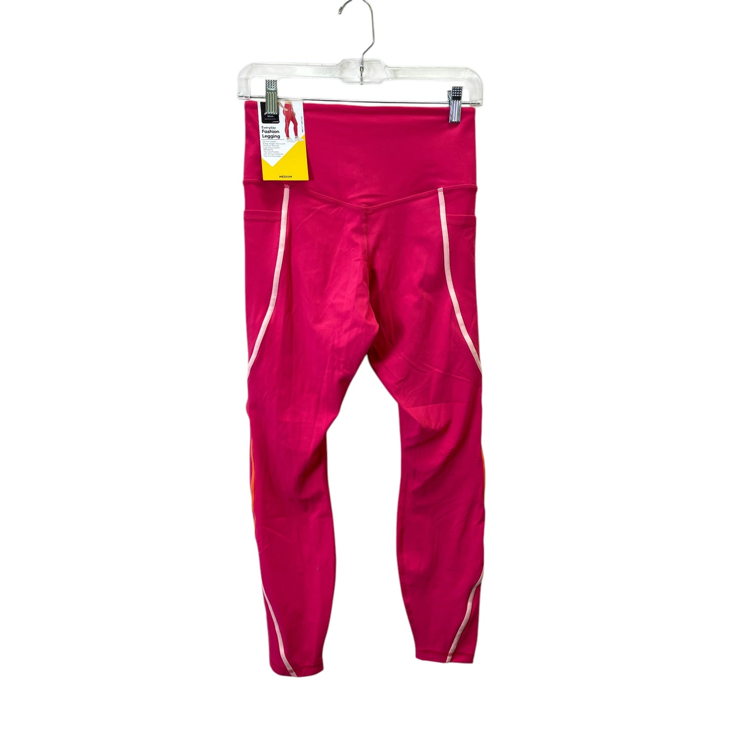 Athletic Leggings By Members Mark In Pink, Size:M