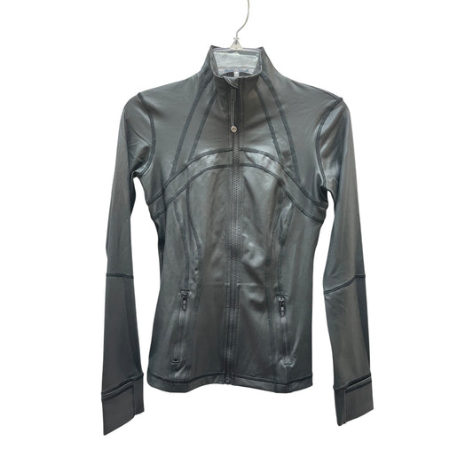 Athletic Jacket By Lululemon In Black, Size:S