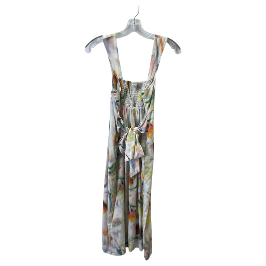 Dress Casual Midi By Pilcro In White & Yellow, Size:Xs
