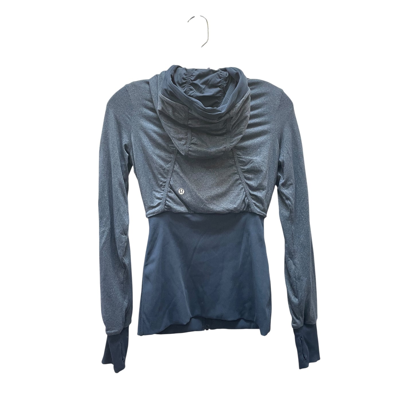 Athletic Jacket By Lululemon In Blue, Size:S