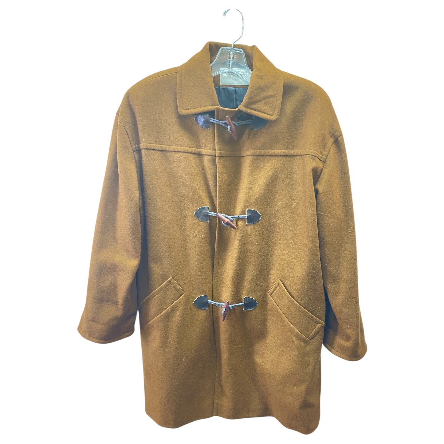 Coat Trench Coat By INTERNATIONAL SCENE In Brown, Size:6