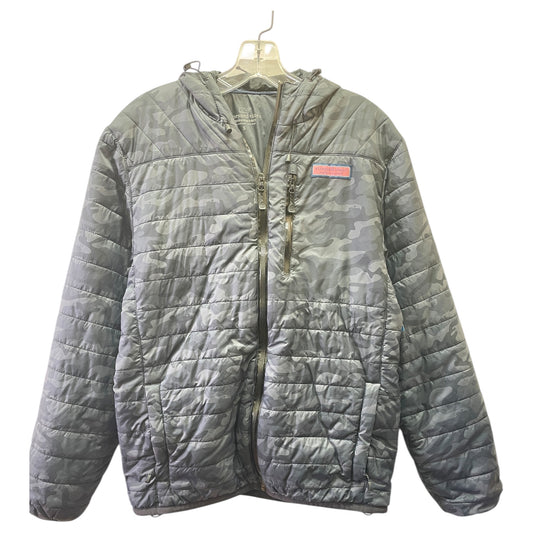 Coat Puffer & Quilted By Vineyard Vines In Camouflage Print, Size:S