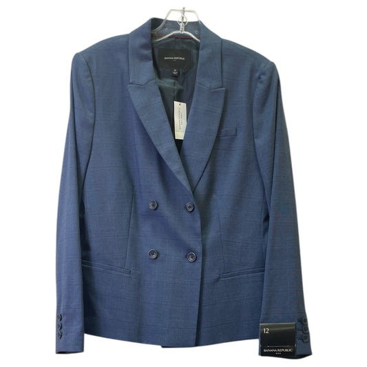 Blazer By Banana Republic In Blue, Size:L