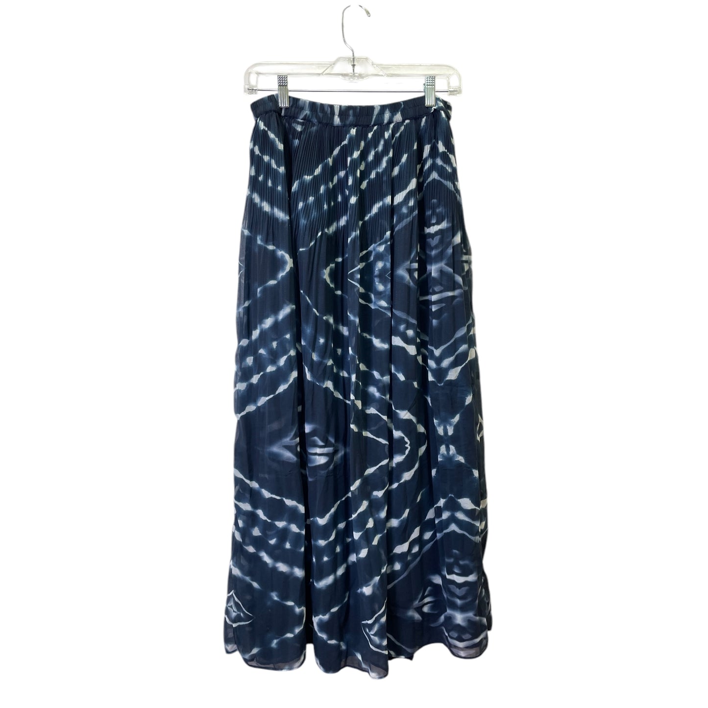 Skirt Maxi By Chicos In Blue & White, Size:6