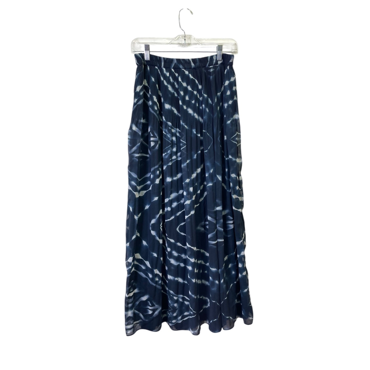 Skirt Maxi By Chicos In Blue & White, Size:6