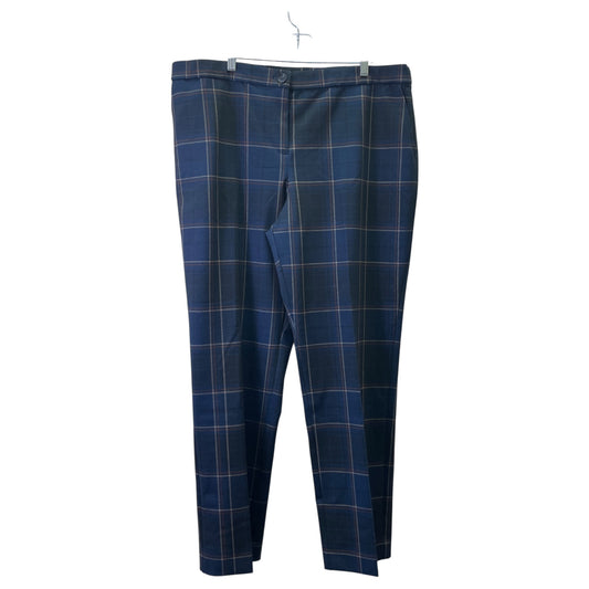 Pants Dress By Susan Graver In Blue, Size:16