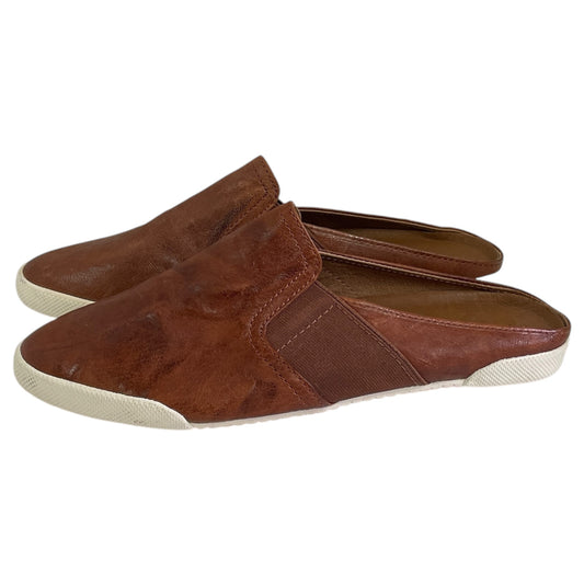 Shoes Designer By Frye In Brown, Size:7.5
