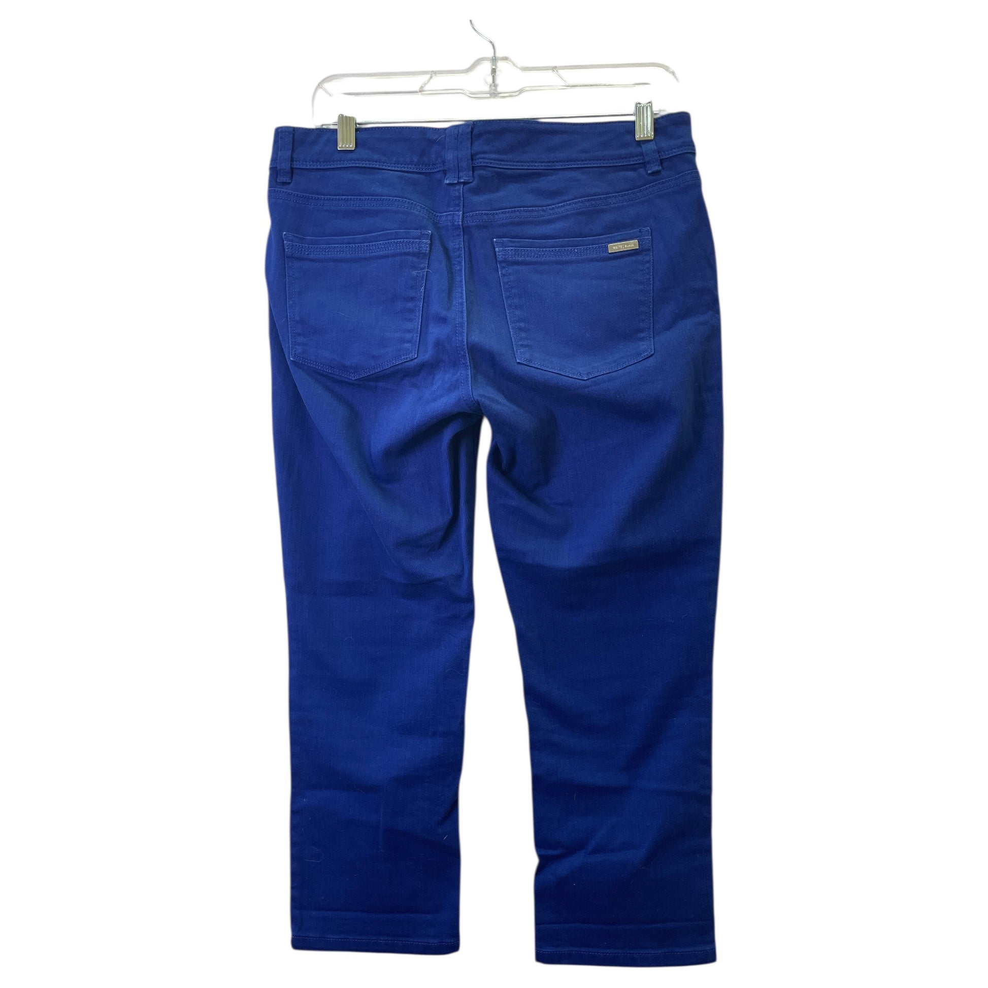 Pants Cropped By White House Black Market In Blue, Size:6 Clothes Mentor Mayfield Heights OH Pants Cropped By White House Black Market In Blue, Size:6 Clothes Mentor Mayfield Heights OH