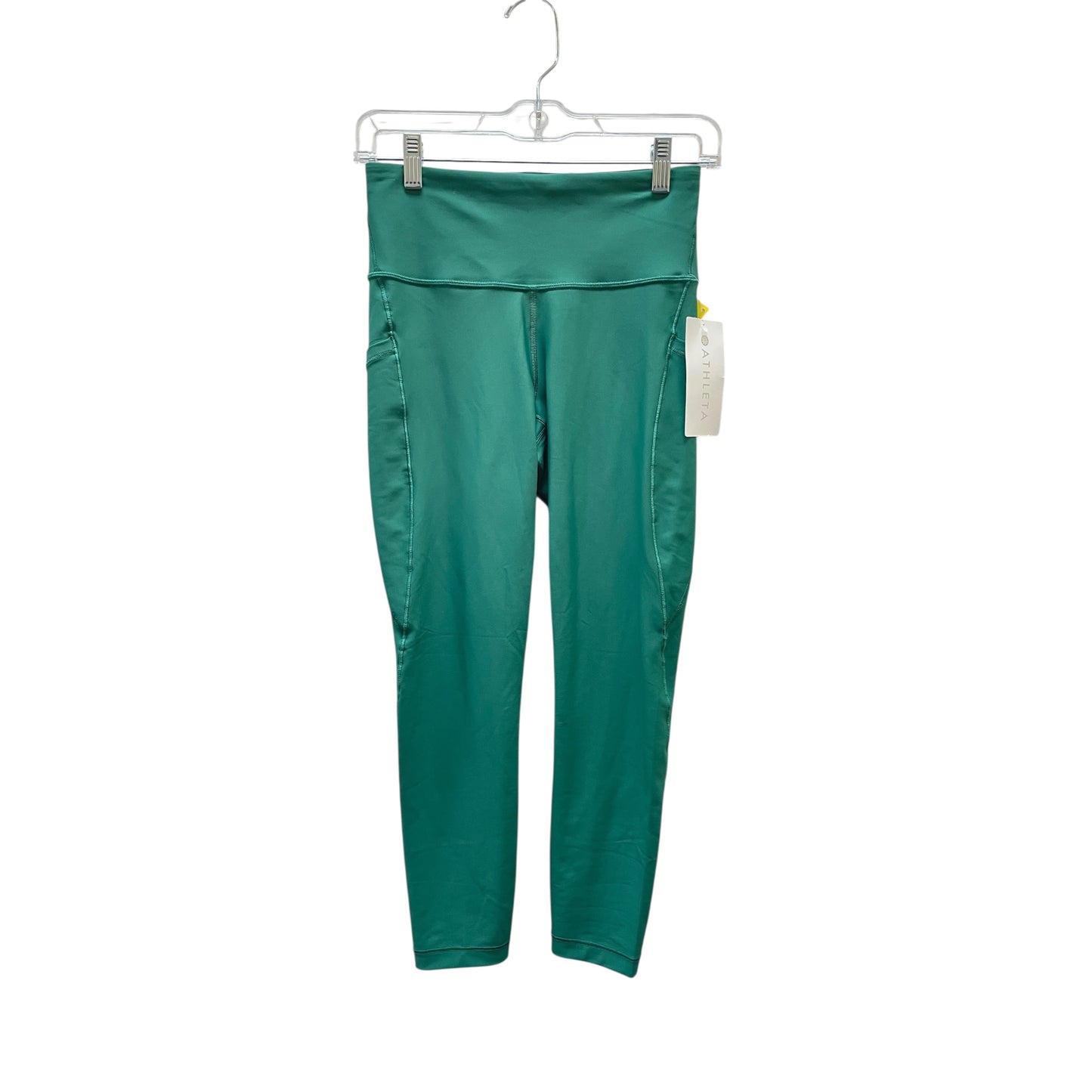 Athletic Leggings By Athleta In Green, Size:Sp