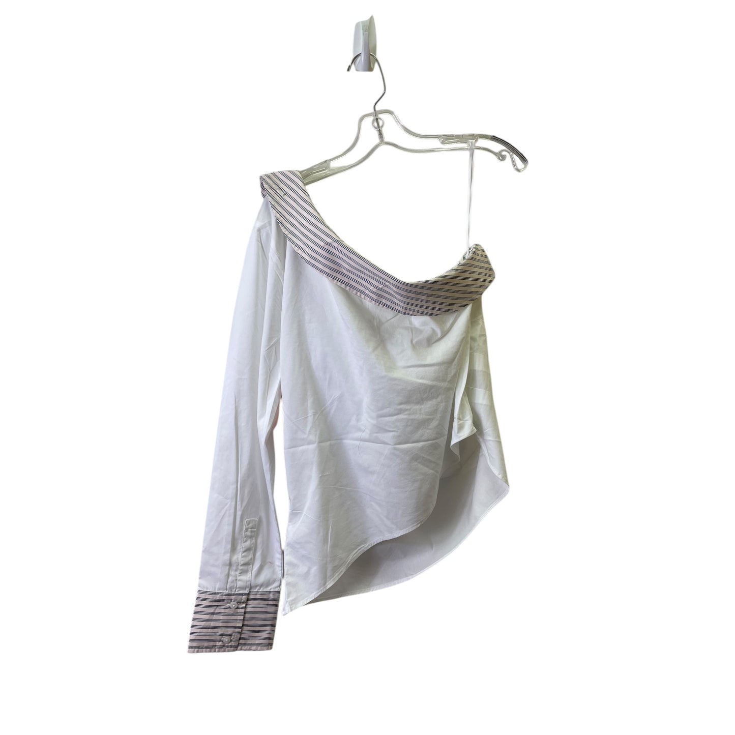 Top Ls By Express In White, Size:L