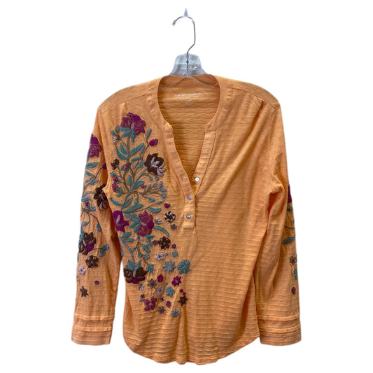 Top Ls By Soft Surroundings In Orange, Size:Xs