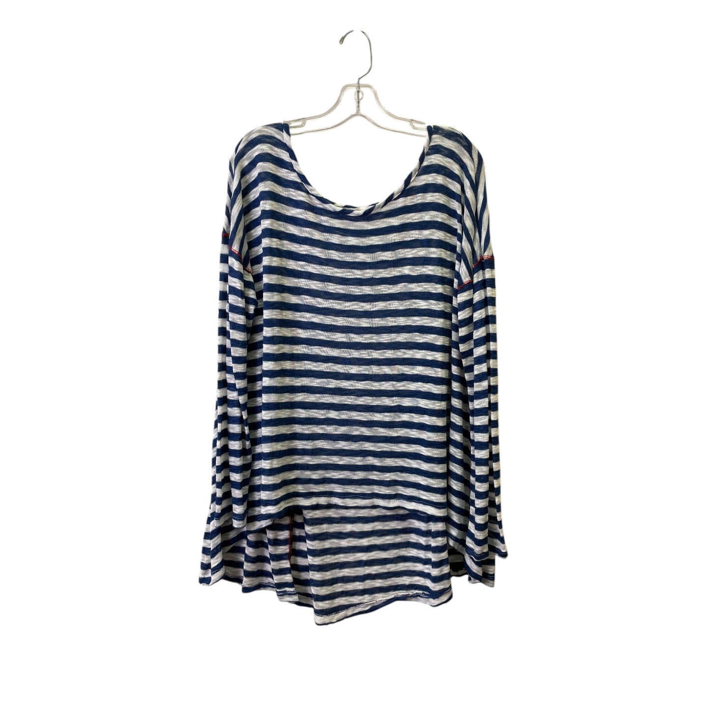 Top Ls By Vintage Havana In Blue & White, Size:L