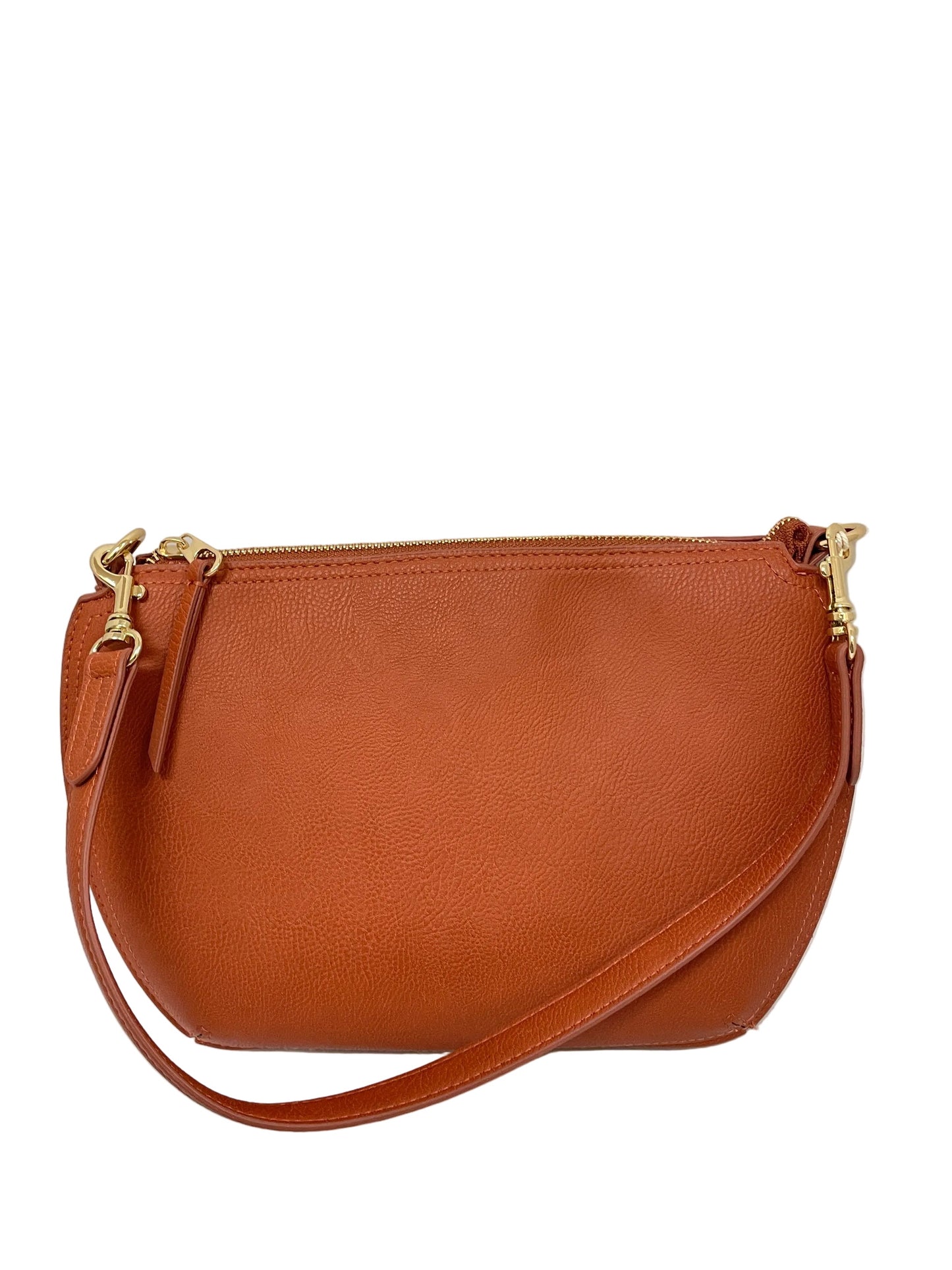 Handbag By Universal Standard In Brown, Size:Medium