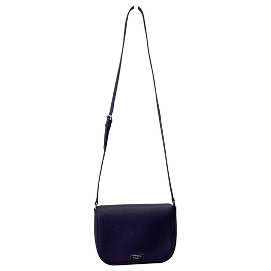Crossbody Designer By Kate Spade In Purple, Size:Small