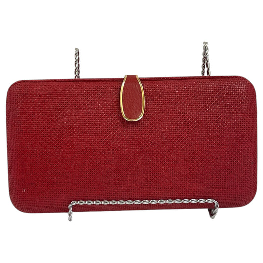 Clutch By Banana Republic In Red, Size:Small