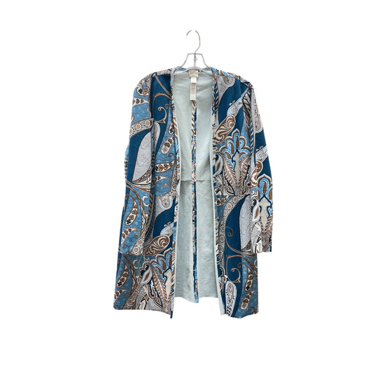 Cardigan By Chicos In Blue, Size:Xl