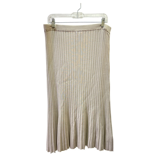 Skirt Midi By House Of Harlow In Taupe, Size:L