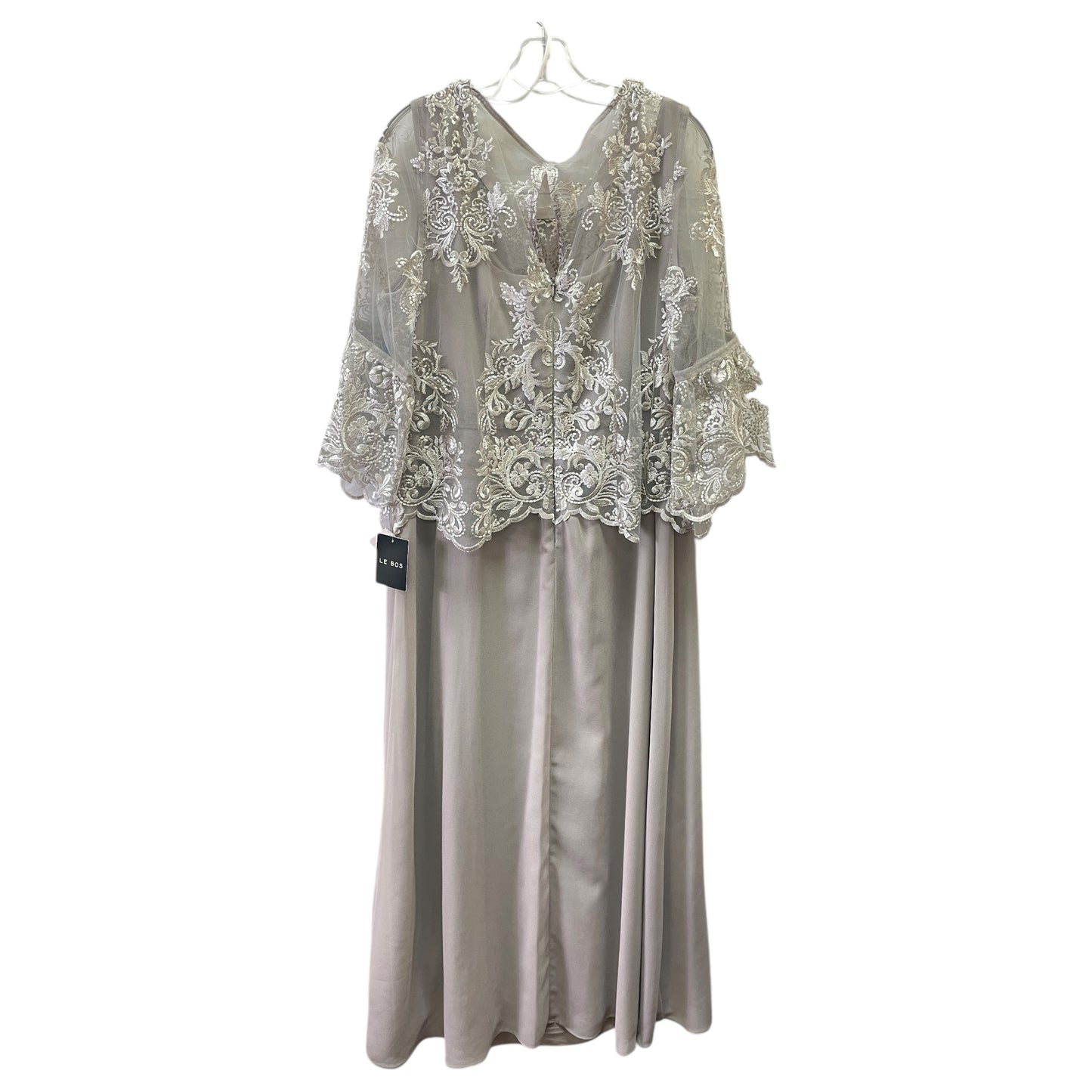 Dress Party Long By LE BOS  In Taupe, Size:L