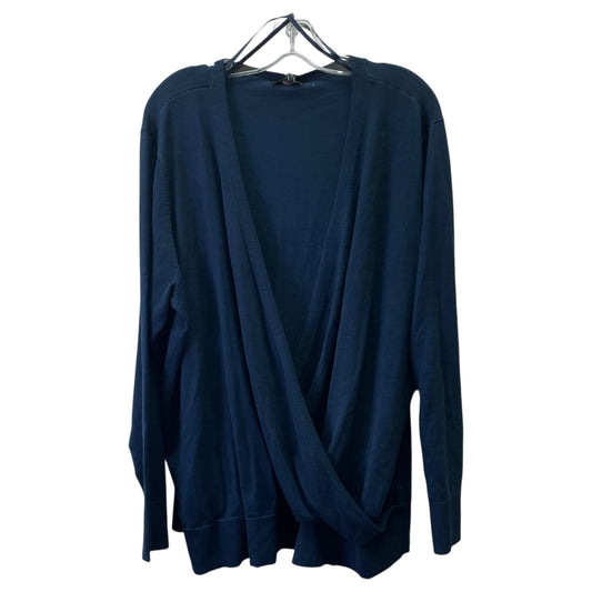 Sweater By Lety & Me In Blue, Size:3X