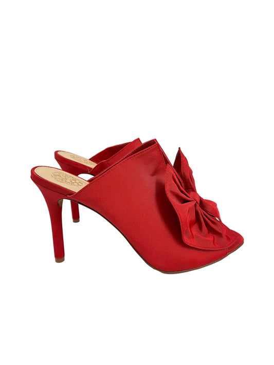 Shoes Heels Stiletto By Vince Camuto In Red, Size:9