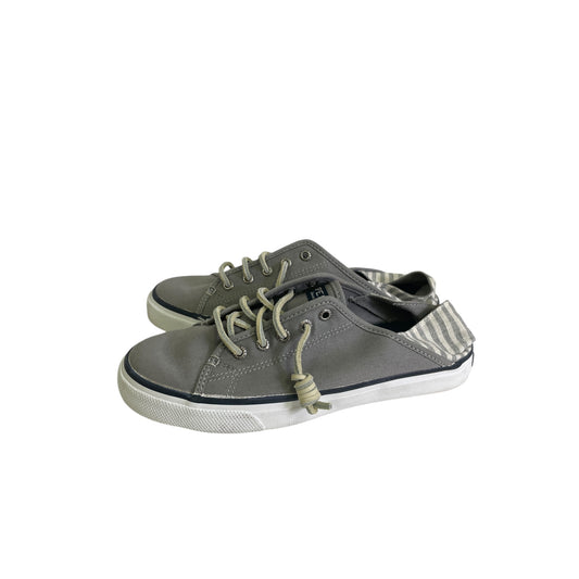 Shoes Flats By Sperry In Grey, Size:7