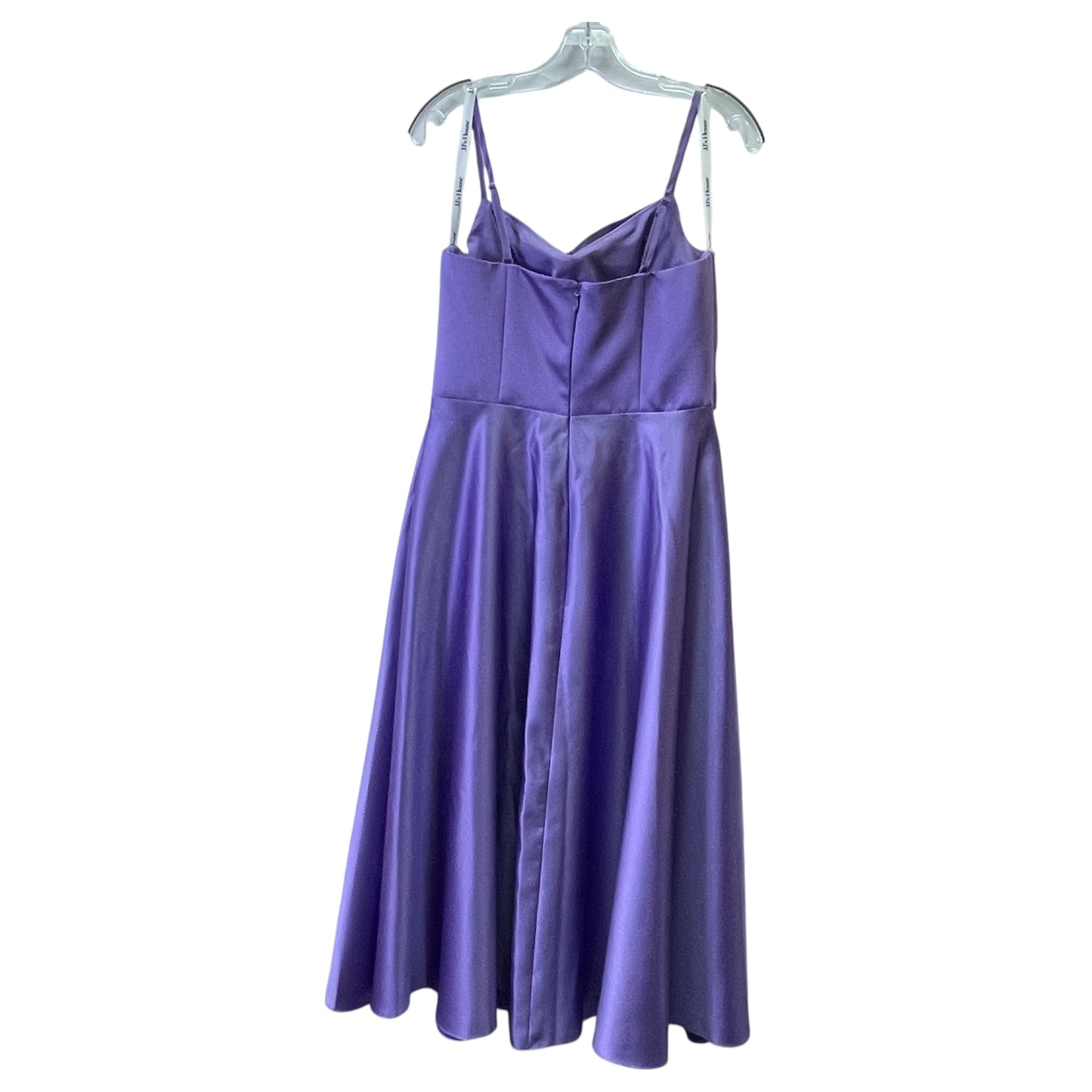 Dress Party Midi By Clothes Mentor In Purple, Size:M