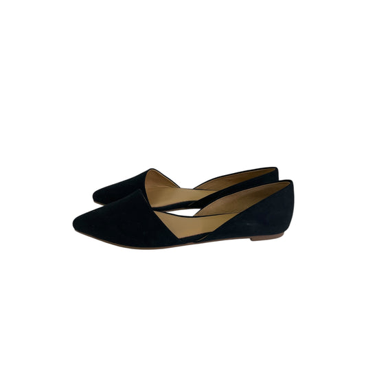 Shoes Flats By J. Crew In Black, Size:9