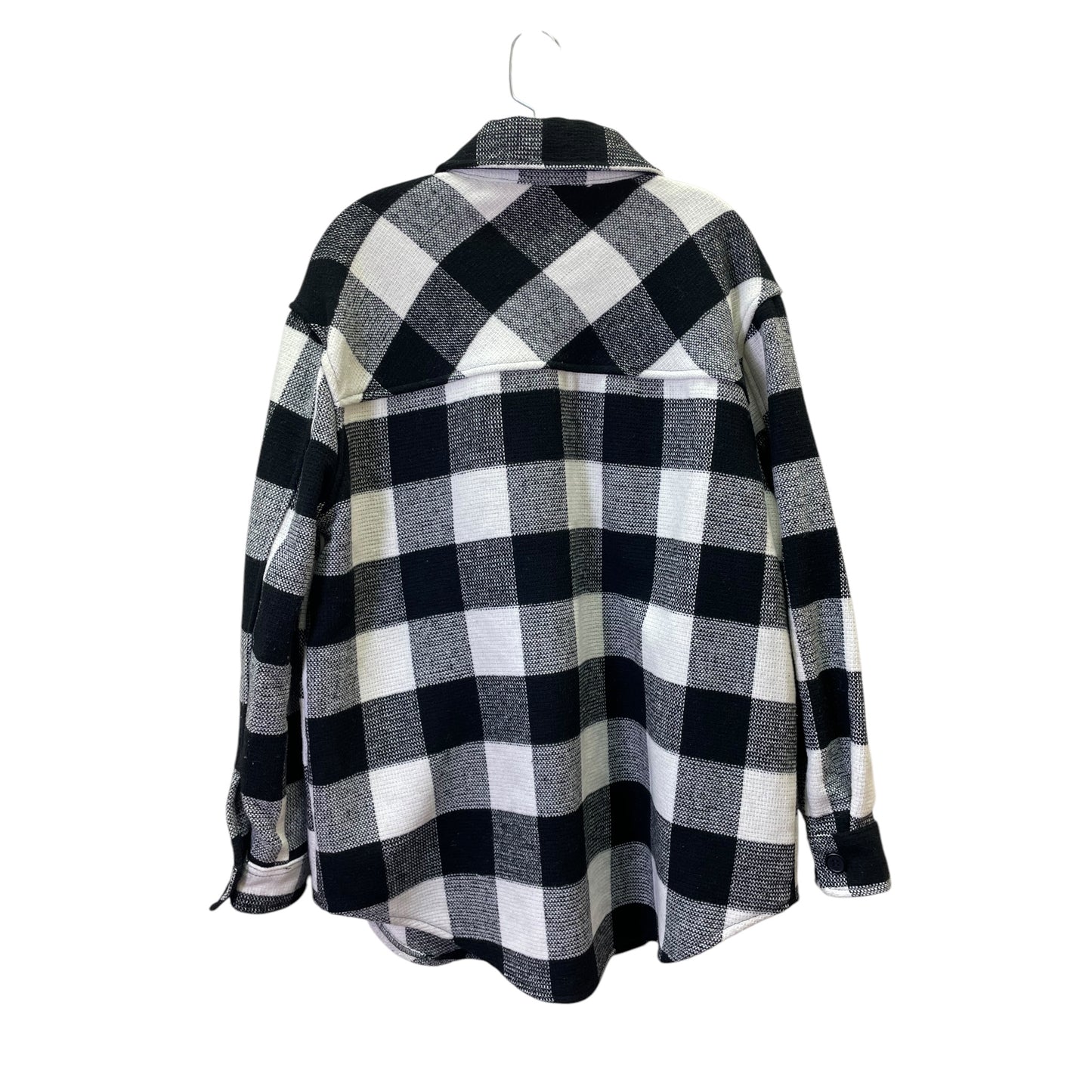 Jacket Shirt By RDI In Plaid Pattern, Size:L