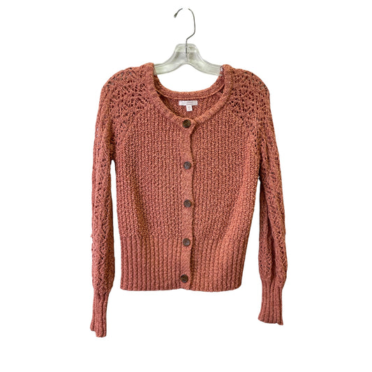 Sweater Cardigan By Lc Lauren Conrad In Peach, Size:Xs