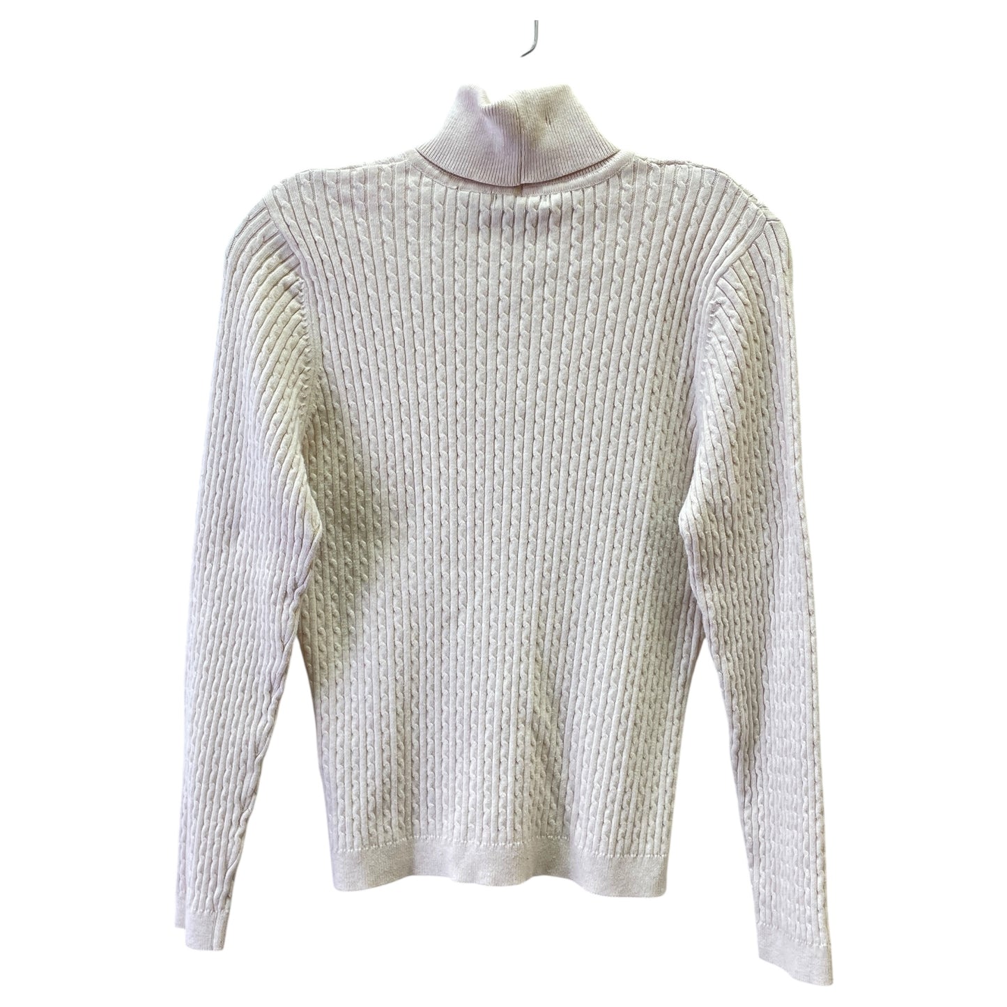 Sweater 2Pc By Jeanne Pierre In Beige, Size:L