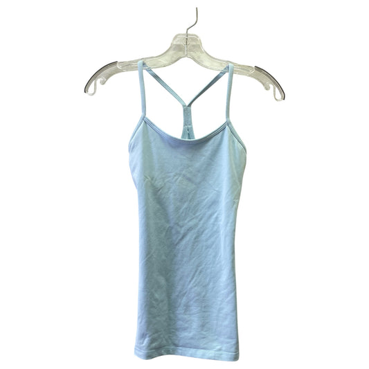 Athletic Tank Top By Lululemon In Blue, Size:Xs