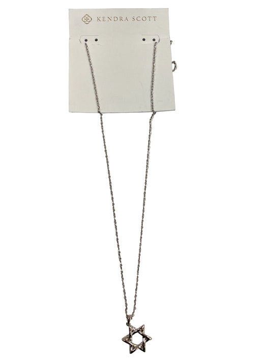 Necklace Pendant By Kendra Scott In Silver