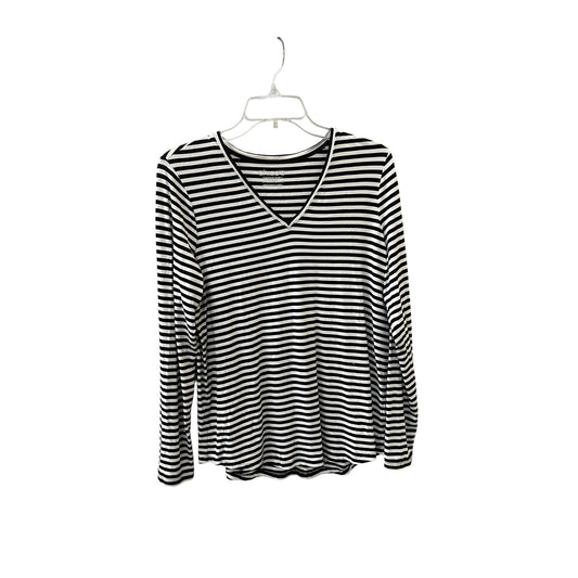 Top Ls By Chicos In Black & White, Size:6